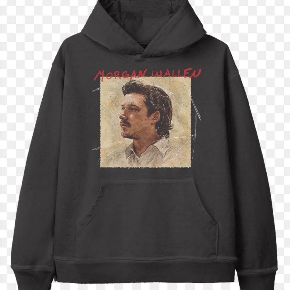 Morgan Wallen Black Hoodie Sweater